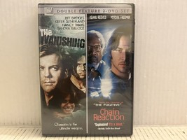 The Vanishing &amp; Chain Reaction Double Feature Movies 2-Disc DVD Set New &amp; Sealed - £14.77 GBP