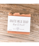 Rose &amp; Mint Goat Milk Soap - £16.08 GBP
