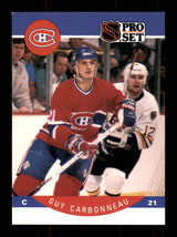 1990-91 Pro Set #146 Guy Carbonneau Montreal Canadiens - £1.45 GBP