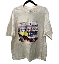 Vtg XXL Corvette Looking Glass Tee 40th Anniversary Frisco Dillon 1993 Rockies - £34.46 GBP