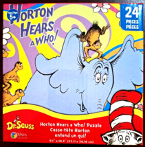 Dr. Seuss 24 Piece Jigsaw Puzzle Horton Hears A Who! NEW - £6.84 GBP