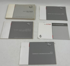 2012 Nissan Altima Sedan Owners Manual Set OEM C01B62007 - $22.49