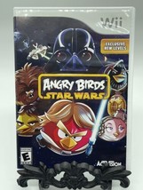 Angry Birds Star Wars  (Nintendo Wii, 2013) w/ Case Clean Tested - £4.60 GBP