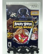 Angry Birds Star Wars  (Nintendo Wii, 2013) w/ Case Clean Tested - £4.62 GBP