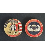 US Army 82nd Airborne Division Jump Wings Challenge Coin - $370.60 MXN
