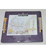 Derwent Master Choice Mixed Media Set 24 Pencils Sketch Watercolor Tin Box - £16.56 GBP