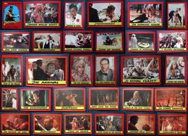 1984 Topps Indiana Jones Temple Of Doom Trading Card Complete Your Set U Pick - $0.99+