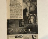 1998 Three Tv Series Print Ad Advertisement Vintage Julie Bowen TPA1 - £4.68 GBP