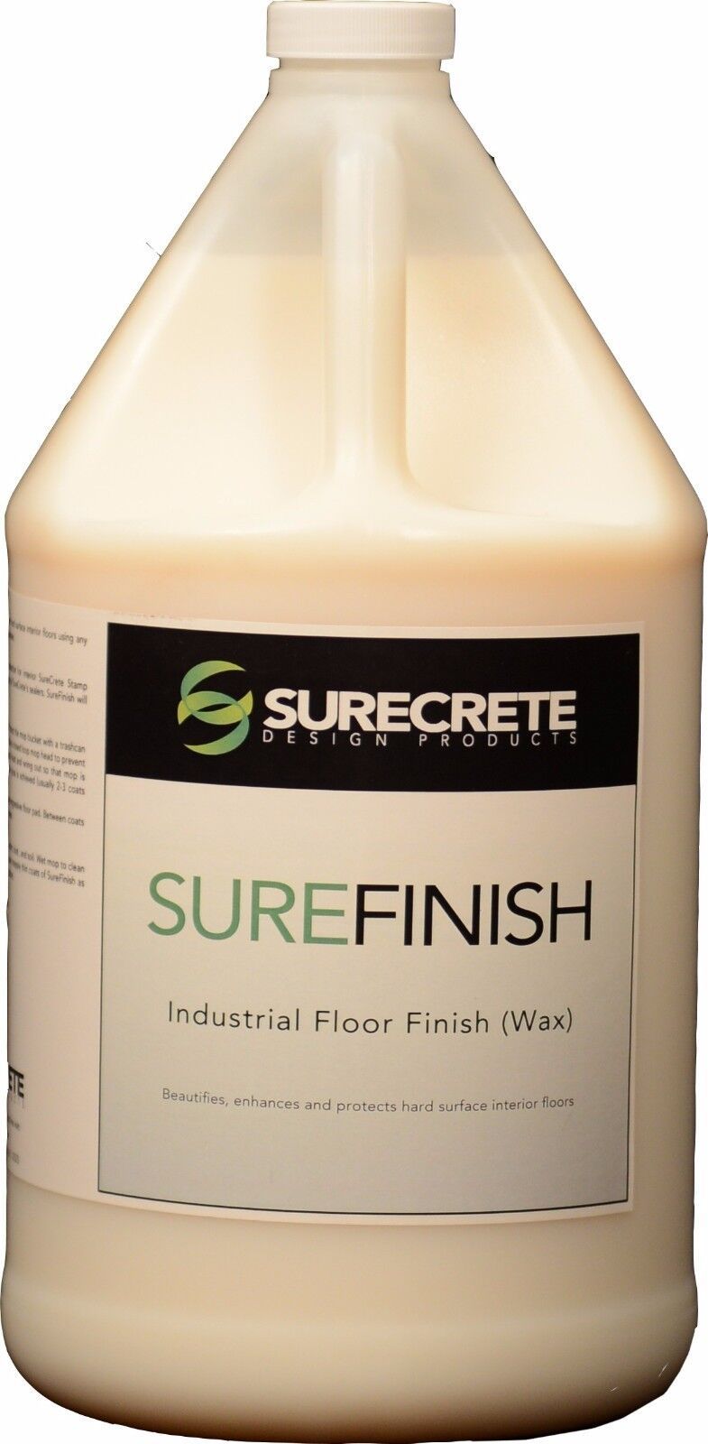 Floor Wax - Protective Floor Coating. Anti-Slip Top Coat - Surefinish 1Gal - $95.15