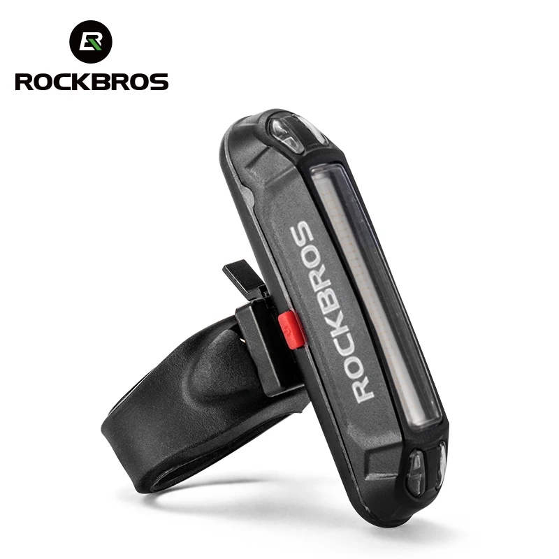 Sporting ROCKBROS Bike Rear Light 200-800mAh Bicycle Tail Light USB Rechargeable - £35.39 GBP