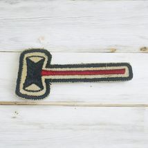Vtg PAUL BUNYAN WOODSMAN Award Axe PATCH Boy Scout Camp Uniform Badge - $6.87
