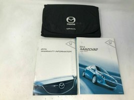 2014 Mazda 2 Owners Manual Handbook Set with Case OEM H02B52004 - $35.99