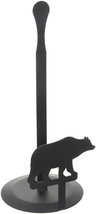 Village Wrought Iron PT-C-14 14 Inch Bear Paper Towel Stand - £30.66 GBP