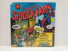 Vintage 1974 Amazing Spider Man: Invasion of The Dragon Men VINYL RECORD Sealed! - £47.96 GBP