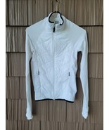 Athleta Jacket Womens XS Flurry Force Insulated Primaloft White Quilted ... - $29.90 CAD