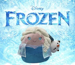 NWT Squishmallow Disney Frozen 10” Elsa /Olaf 3&quot; Soft Pillow Plush Toy Rare HTF - £33.49 GBP