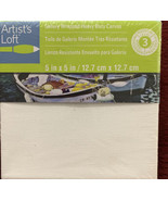 Artist&#39;s Loft Gallary Wrapped Canvas 5 in x 5 In - £7.67 GBP