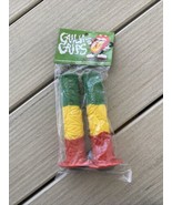 S&amp;M GANJA RASTA GRIPS GREEN BMX BIKE GRIP REVENGE NUGS DAKINE CULT ODYSSEY - $418.80 MXN