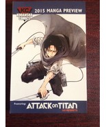 2015 MANGA Preview Featuring: Attack On Titan - No Regrets Kodansha - Co... - $12.18