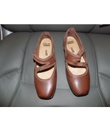 Clarks Haydn Pond Mary Jane Shoes Brown Flats Soft Cushion Insole Size 7... - £25.87 GBP