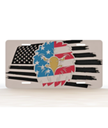 Patriotic All American American Flag Eagle Novelty License Plate - $21.84 CAD