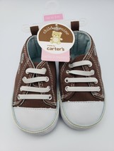 Carter&#39;s Child of Mine &quot;Little Big Man&quot; Sneakers - NWT - Up To 3 months - £7.07 GBP