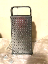 Decorative Cheese Grater in Galvanized Tin - SALE image 5