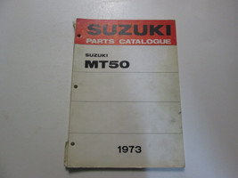 1973 Suzuki Moto MT50 Parties Catalogue Manuel Vitrail Minor Fading 73 X... - $89.31