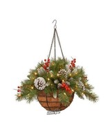20&#39;&#39; Frost Berry Basket with Lights - £48.38 GBP