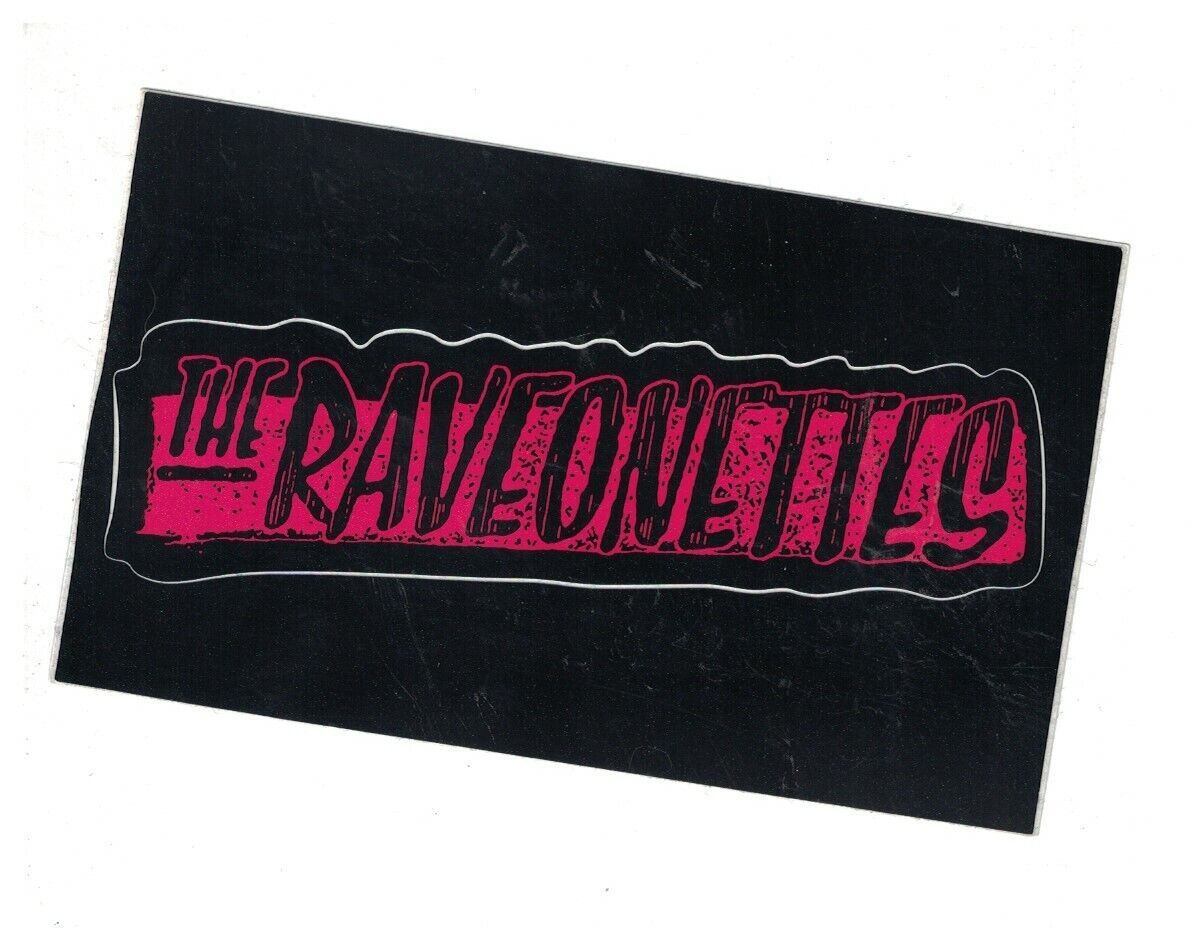 The Ravonettes Love in a Trashcan Album release Vinyl Sticker black 5&quot; x 3&quot; - $1.99