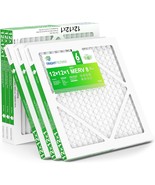 12X12X1 Air Filter 6 Pack, Durable Merv 8 Pleated Home Hvac Ac Furnace F... - $44.99