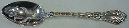 Orient by Alvin Sterling Silver Serving Spoon Pierced 8 1/8&quot; Fancy - £107.48 GBP