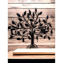 Rustic Brown Metal Tree Wall Decor Sculpture - £35.97 GBP