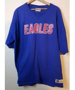 Philadelphia Eagles Pro Cotton Russell Athletic Shirt Mens 2XL NFL Vinta... - $31.73 CAD