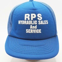 Vintage RPS Hydraulic Sales Adjustable Mesh Snapback Trucker Farmer Hat - £19.41 GBP