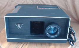 Vintage Bausch &amp; Lomb Balomatic 656 Slide Projector &amp; Carry Case -No Sli... - $556.78 MXN