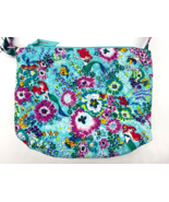 Disney Vera Bradley Ariel Floral Bucket Crossbody Bag Little Mermaid Pur... - $112.37 CAD