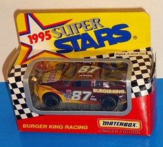 Matchbox 1995 Super Stars NASCAR #87 Burger King Racing Joe Nemecheck - £3.16 GBP