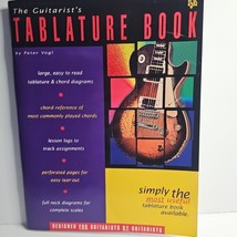 The Guitarist&#39;s Tablature Book by Peter Vogl Large Easy Read Paperback D... - $3.46