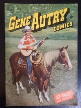 Gene Autry Comics #38 Dell 1950 Golden Age Western, Cowboy, Photo Cover Fn+ Nice - £6.76 GBP