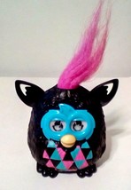Furby Boom Mcdonald&#39;s Happy Meal Toy #4 Wild Pink Hair 3&quot; Tall Plastic 2013 - £8.66 GBP
