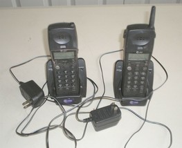 Lot Of 2 AT&amp;T 2.4Ghz w 1408 Phone Cradle Chargers - £14.50 GBP