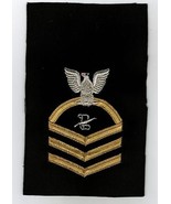 USN RATING BADGE FEMALE CPO JOC JOURNALIST - $181.68 MXN