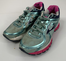 Brooks Adrenaline GTS-16 Womens Running Shoes  6 - Blue Pink - 1202031B4... - $17.81
