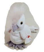 TY Beanie Baby Original Kuku Birthday January 5 1997 White Bird Stuffed ... - $83.34 MXN