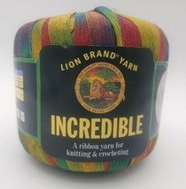 Lion Brand INCREDIBLE Vintage Ribbon Yarn #208 Copper Penny - £6.81 GBP