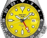 SEIKO Watch Men Sports GMT, Mechanical, Automatic Stainless Silver Tone - £334.53 GBP