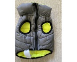 S c london dog puffer jacket small reversible grey yellow.jpg thumb155 crop