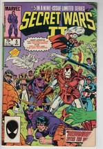 Secret Wars II #5 VINTAGE 1985 Marvel Comics Iron Man Hawkeye Thor - £15.50 GBP