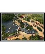 FLORIDA Postcard - Silver Springs, Aerial View G13 - $87.63 MXN